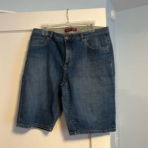 Izod Women's Blue Jean Shorts